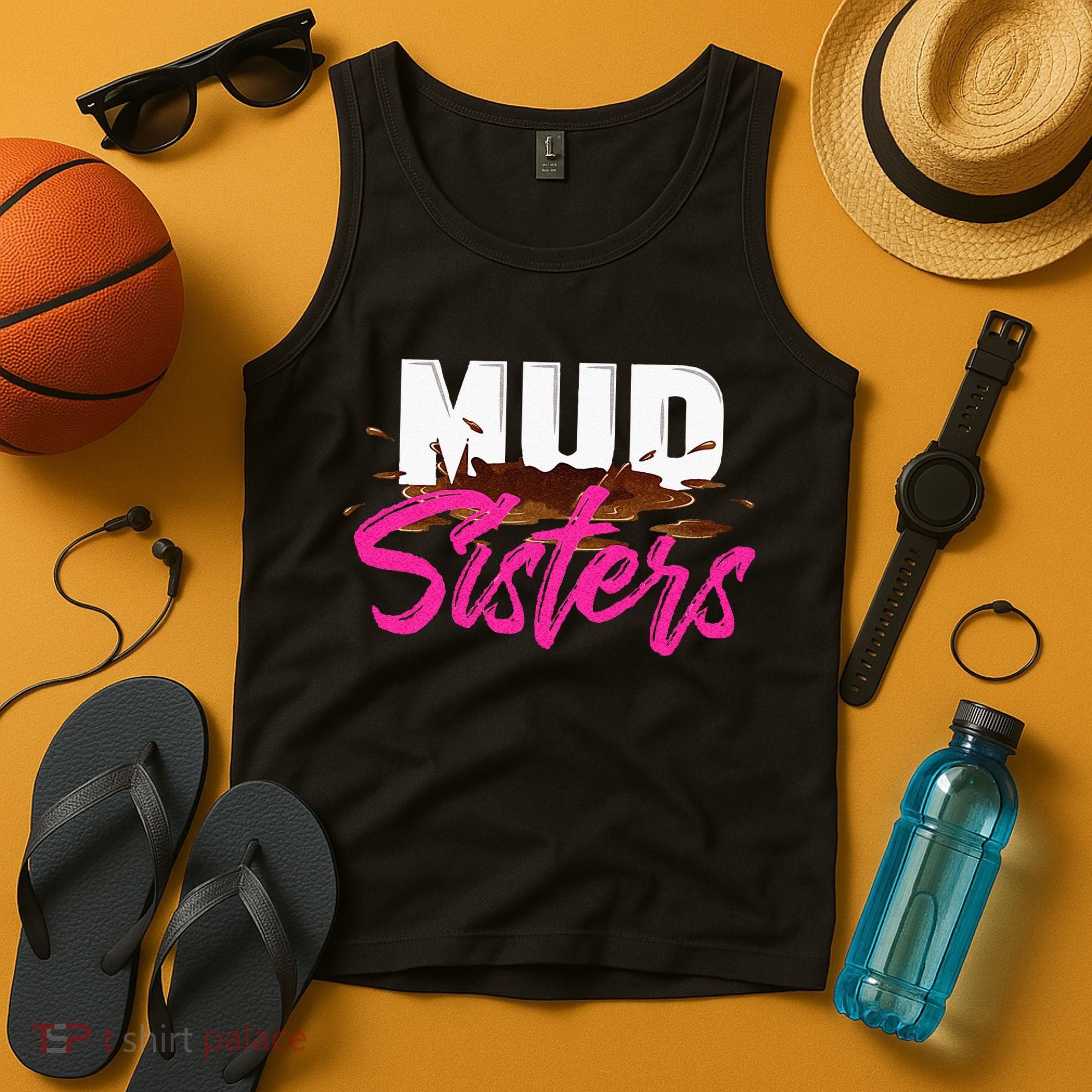 Mud Sisters Mud Girl Tank Top