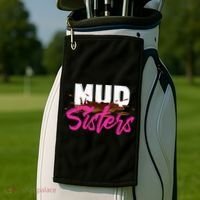 Mud Sisters Mud Girl Golf Towel thumb 2