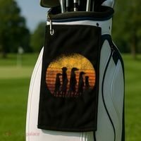 Meerkat Squad Meerkat Golf Towel thumb 2