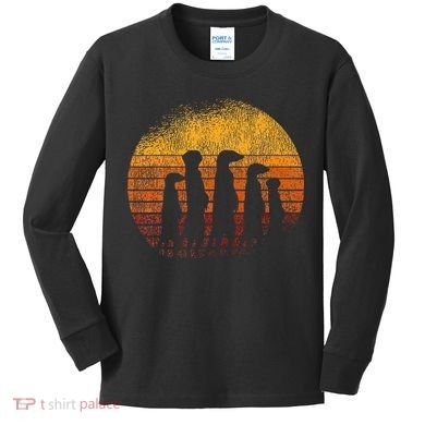 Meerkat Squad Meerkat Kids Long Sleeve Shirt