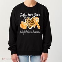 Multiple Sclerosis Ms Fight Love Cure Cool Gift Women's Sweatshirt thumb 0
