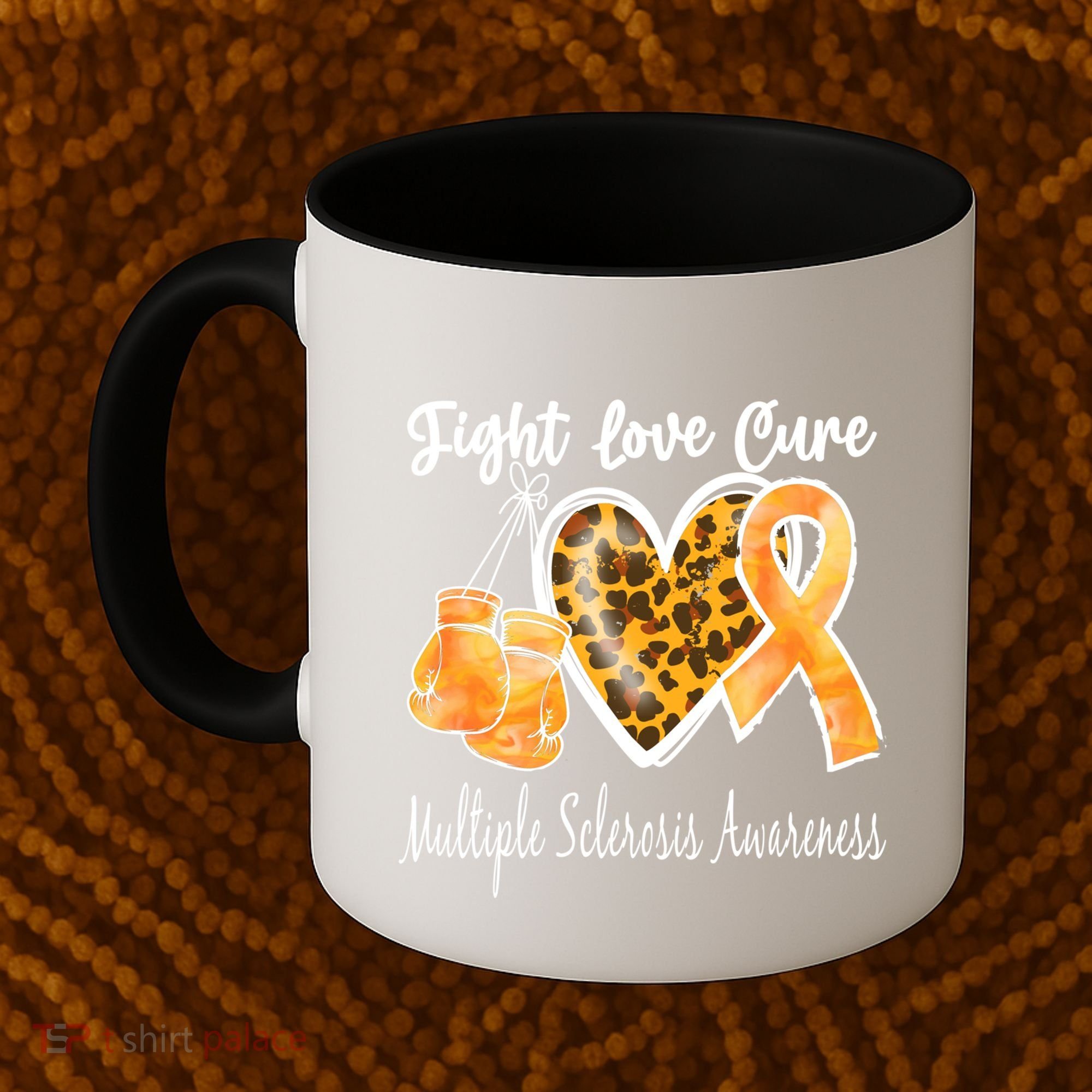 Multiple Sclerosis Ms Fight Love Cure Cool Gift Coffee Mug