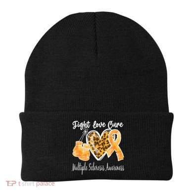 Multiple Sclerosis Ms Fight Love Cure Cool Gift Beanie