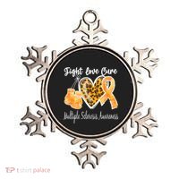 Multiple Sclerosis Ms Fight Love Cure Cool Gift Ornament thumb 0