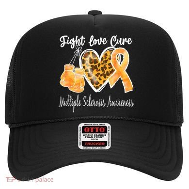 Multiple Sclerosis Ms Fight Love Cure Cool Gift Hat
