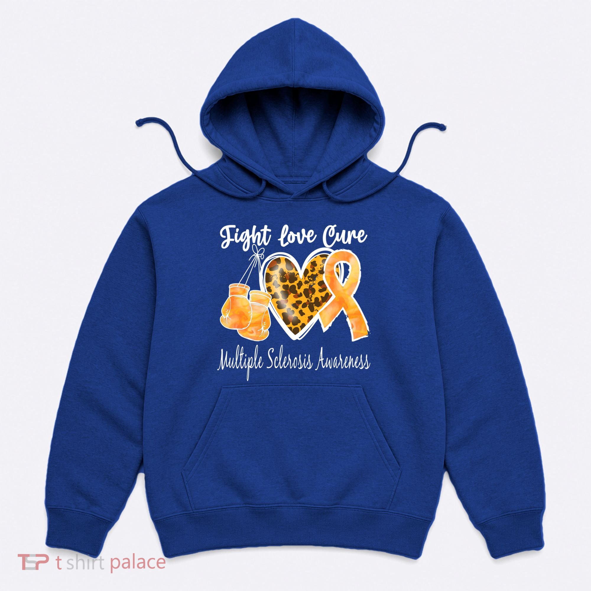 Multiple Sclerosis Ms Fight Love Cure Cool Gift Hoodie