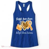 Multiple Sclerosis Ms Fight Love Cure Cool Gift Women's Tank Top thumb 0