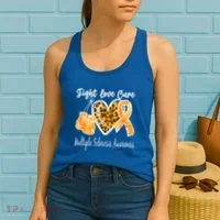 Multiple Sclerosis Ms Fight Love Cure Cool Gift Women's Tank Top thumb 2