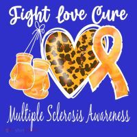 Multiple Sclerosis Ms Fight Love Cure Cool Gift Toddler Hoodie thumb 2