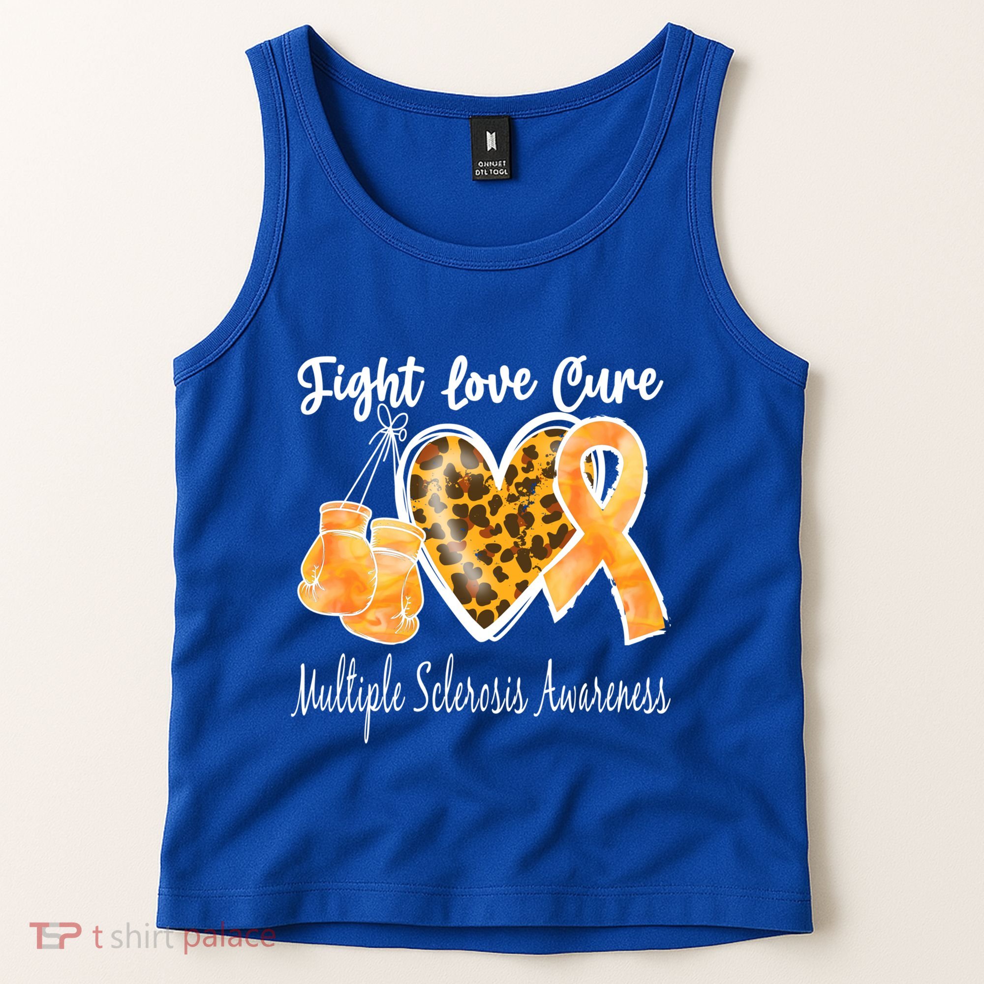 Multiple Sclerosis Ms Fight Love Cure Cool Gift Tank Top