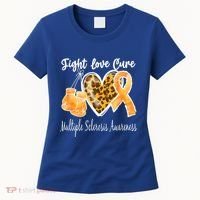 Multiple Sclerosis Ms Fight Love Cure Cool Gift Women's T-Shirt thumb 0