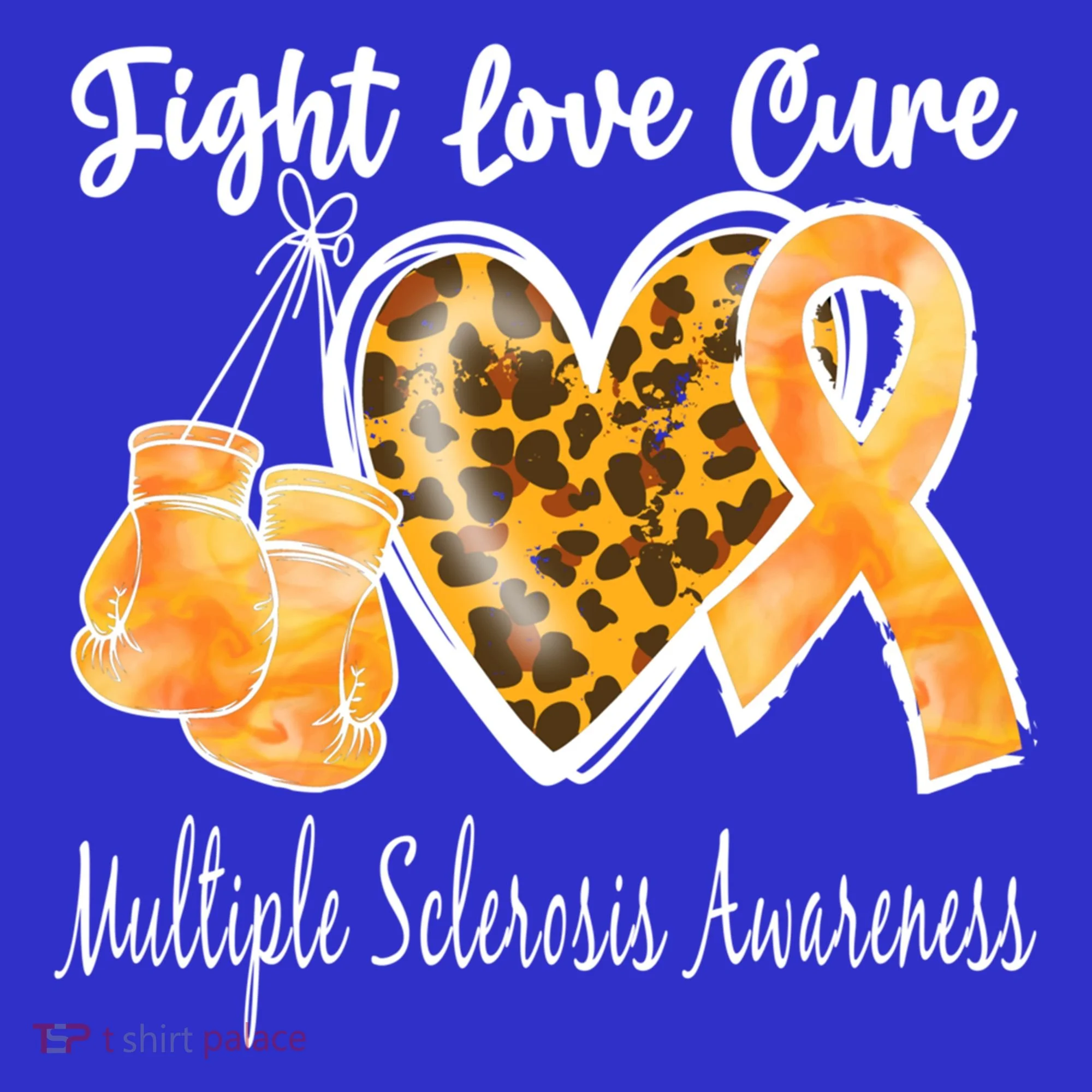 Multiple Sclerosis Ms Fight Love Cure Cool Gift Kids Hoodie
