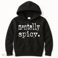mentally spicy Kids Hoodie thumb 0