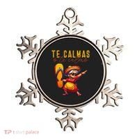Mexican Spanish Mother Mom Expression Te Calmas O Te Calmo. Ornament thumb 0