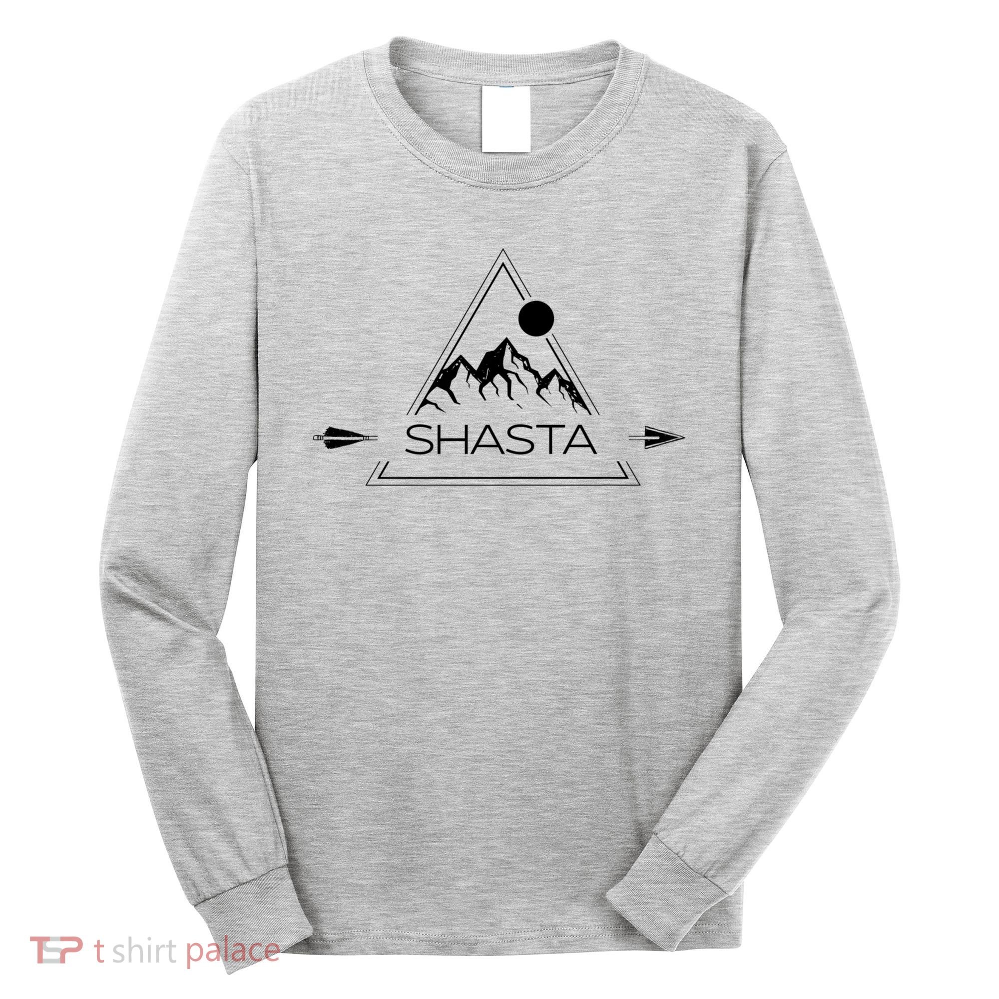 Mount Shasta Mountain Gear Mt Shasta Souvenir Gift Long Sleeve Shirt