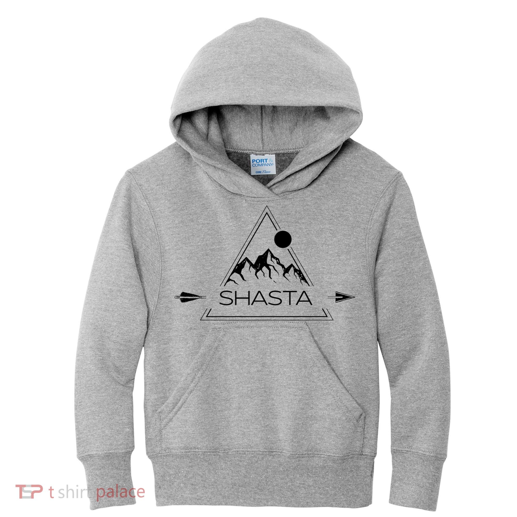 Mount Shasta Mountain Gear Mt Shasta Souvenir Gift Kids Hoodie