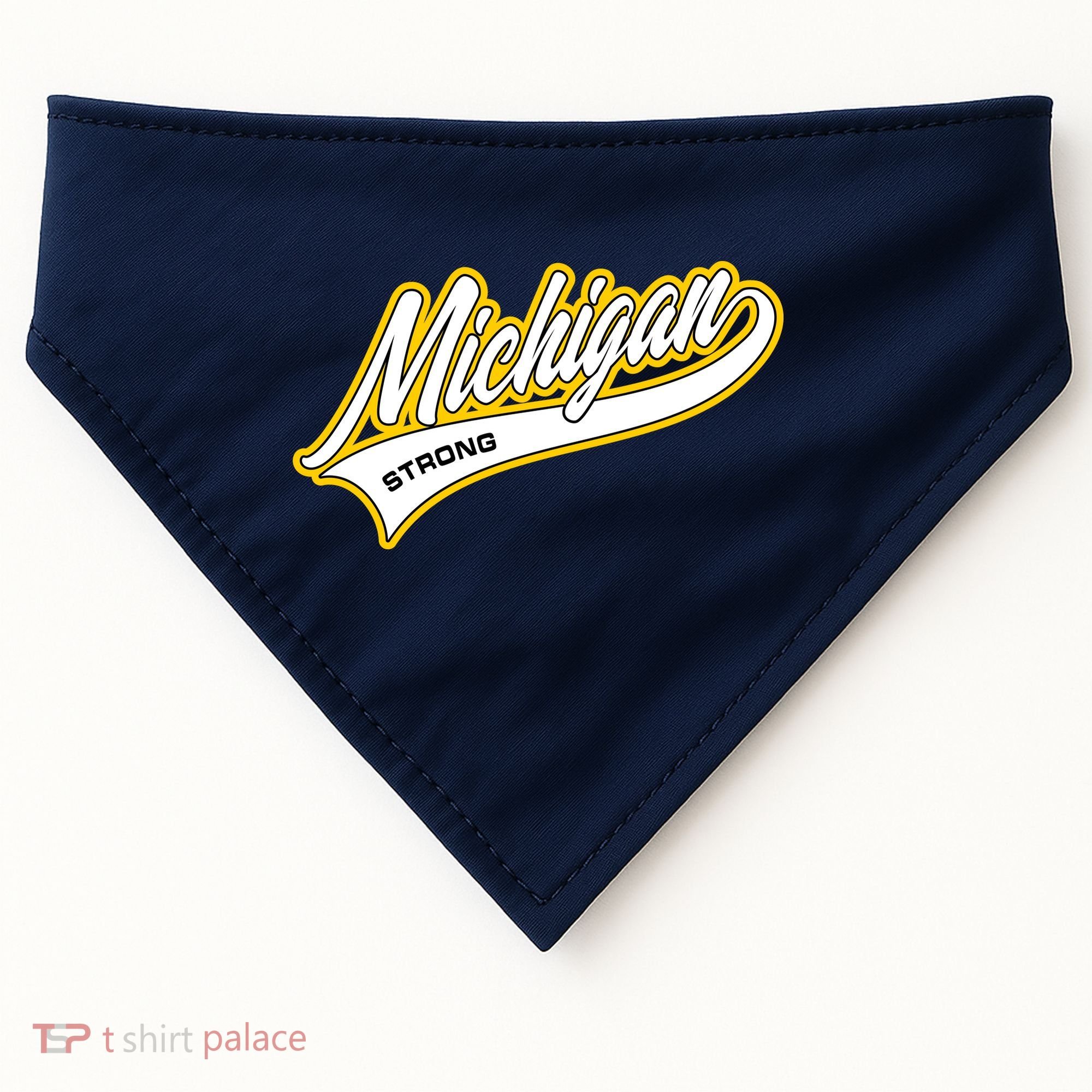 Michigan Strong USA-Made Doggie Bandana
