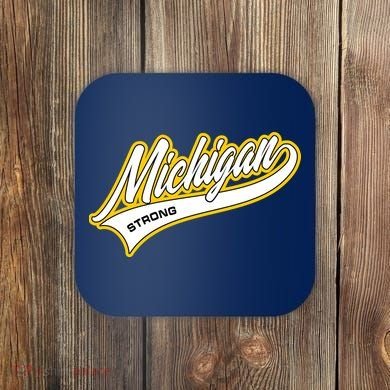 Michigan Strong Coaster