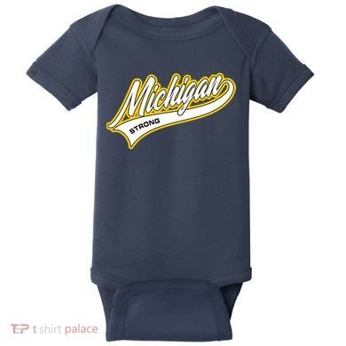 Michigan Strong Baby Bodysuit