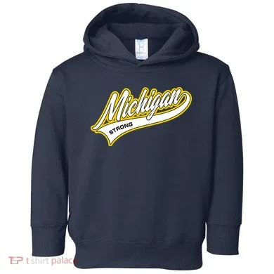Michigan Strong Toddler Hoodie