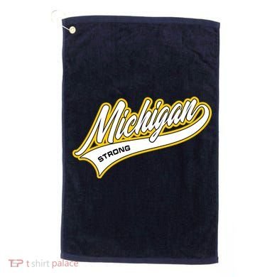 Michigan Strong Golf Towel