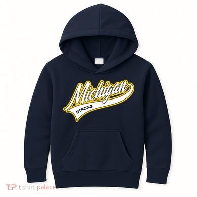 Michigan Strong Kids Hoodie