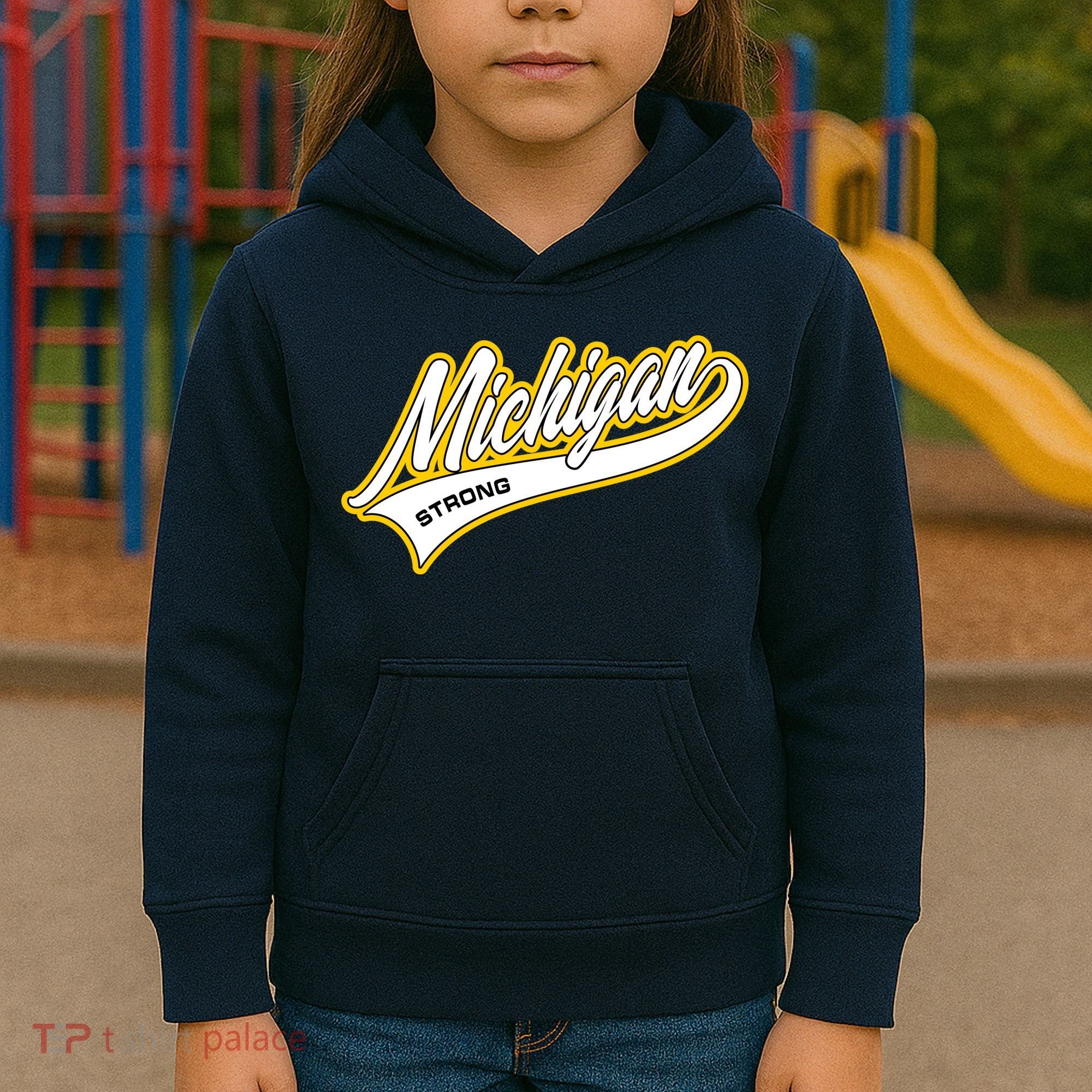 Michigan Strong Kids Hoodie