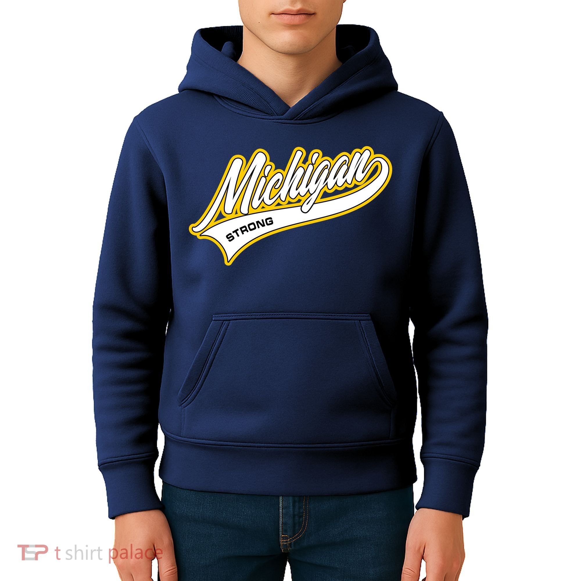 Michigan Strong Kids Hoodie