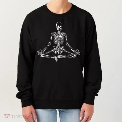 Meditating Skeleton Women's Sweatshirt