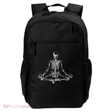 Meditating Skeleton Backpack