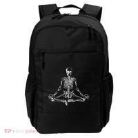 Meditating Skeleton Backpack thumb 0