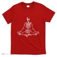 Meditating Skeleton T-Shirt thumb 0