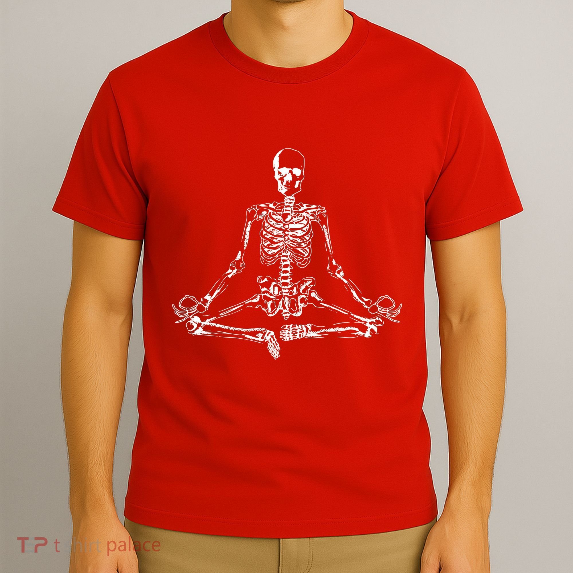 Meditating Skeleton T-Shirt