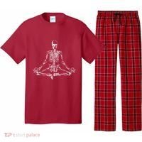 Meditating Skeleton Pajama Set thumb 0