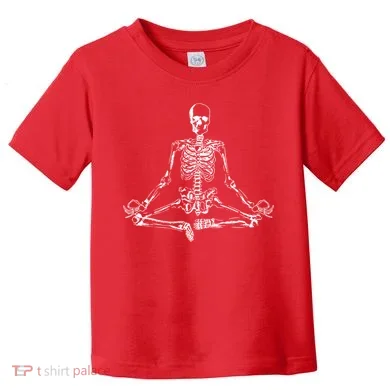 Meditating Skeleton Toddler T-Shirt