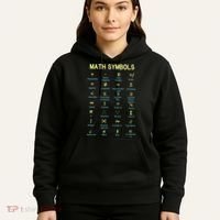 Math Symbols Mathematics Table Hoodie thumb 5