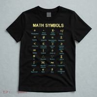Math Symbols Mathematics Table T-Shirt thumb 5