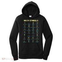 Math Symbols Mathematics Table Women's Hoodie thumb 0