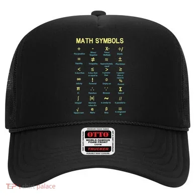 Math Symbols Mathematics Table Hat