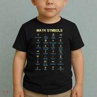 Math Symbols Mathematics Table Toddler T-Shirt thumb 2