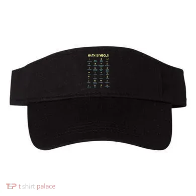 Math Symbols Mathematics Table Visor