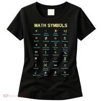 Math Symbols Mathematics Table Women's T-Shirt thumb 0
