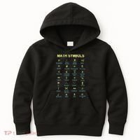 Math Symbols Mathematics Table Kids Hoodie thumb 0