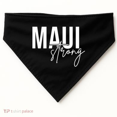 Maui Strong USA-Made Doggie Bandana