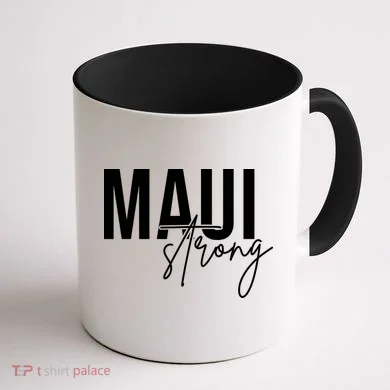 Maui Strong Coffee Mug back