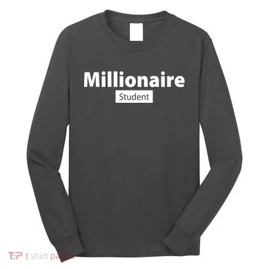 Millionaire Student Long Sleeve Shirt