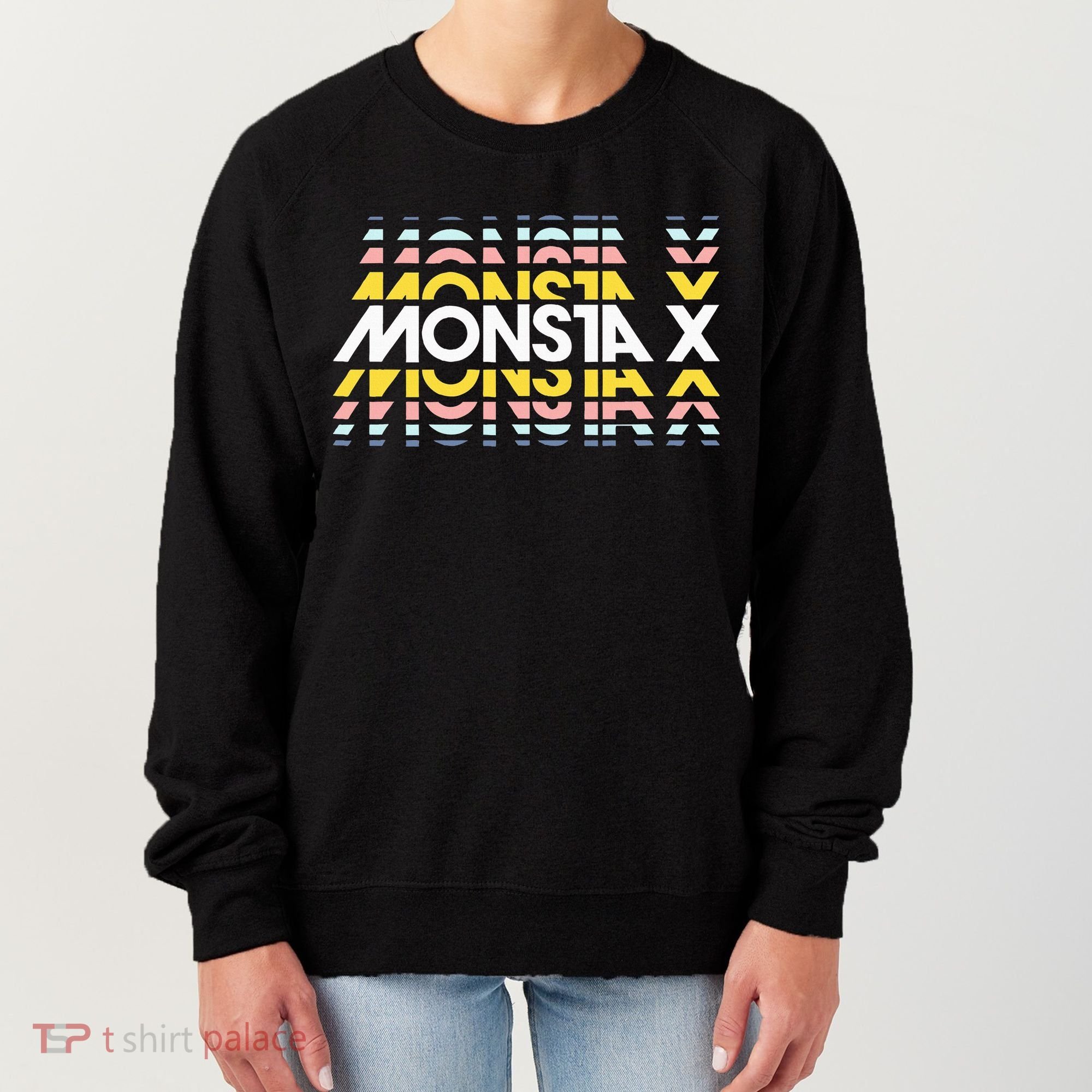 Monsta Simple Minimalist X Band Women's Sweatshirt