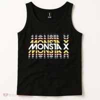Monsta Simple Minimalist X Band Tank Top thumb 2