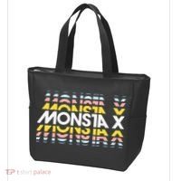 Monsta Simple Minimalist X Band Tote Bag thumb 3