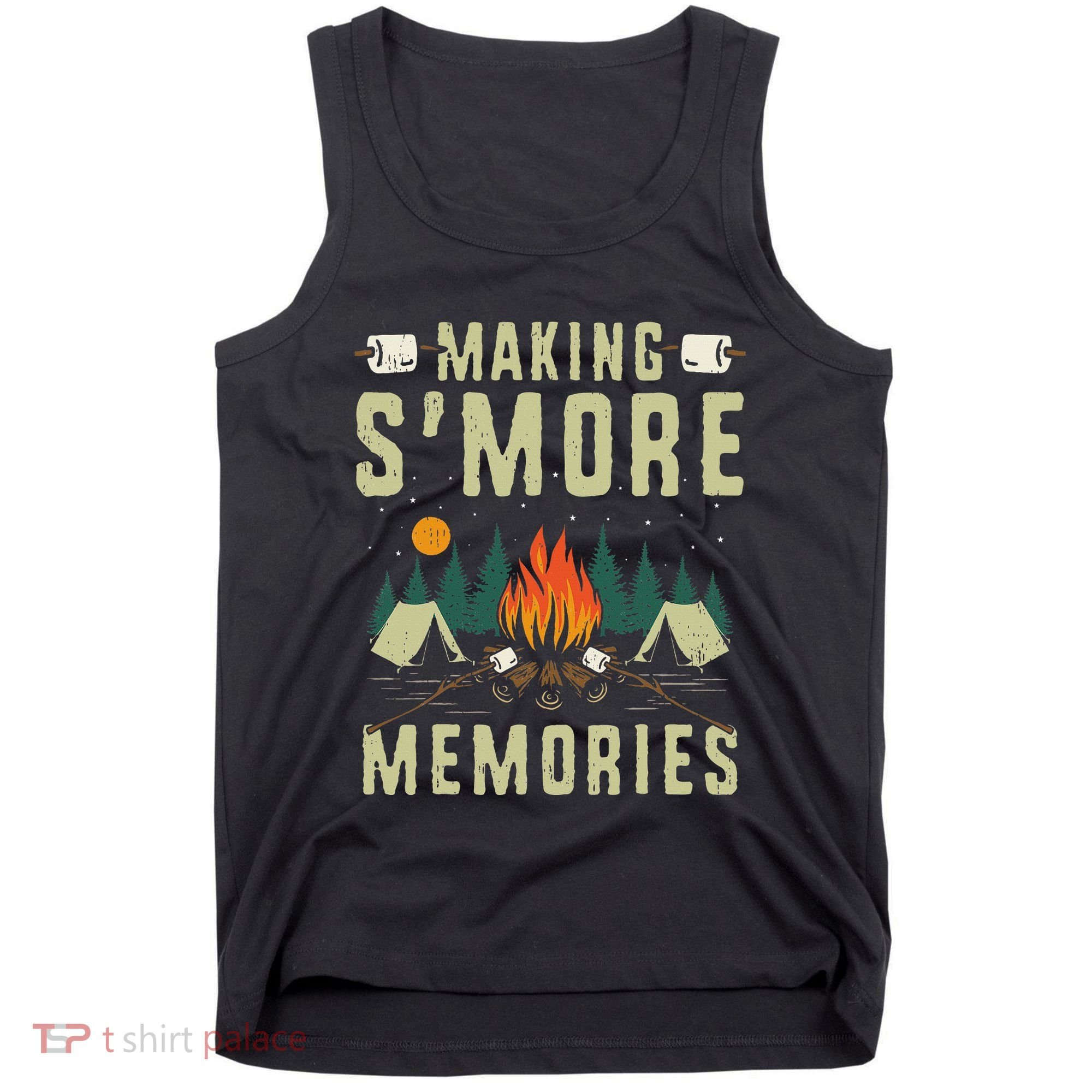 Making SMore Memories Camping Lover Matching Family Camping Tank Top